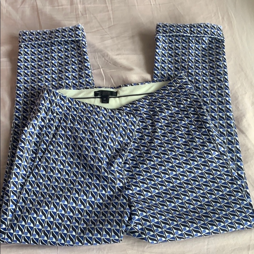 COPY - J Crew patterned pants size OP NWT